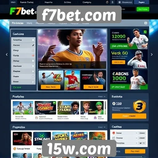 Interface do usuário do f7bet.com é intuitiva